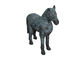 Cổ điển châu Âu Cast Iron Tượng động vật / Kim loại Animal Vườn Ornaments