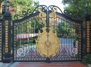 Rèn sắt đúc sắt trang trí an ninh lối vào gang vườn cổng cây hình cho đồ trang trí nhà