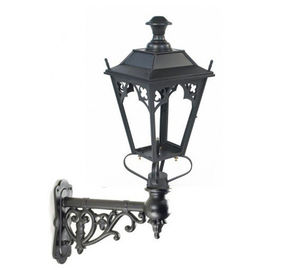 Antique Cast Iron Lamp Post Đèn tường cổ điển cực ánh sáng cho trang trí sân